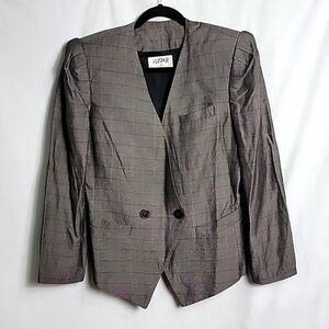 🖤5/$20🖤 KASPER.. gray, plaid blazer..